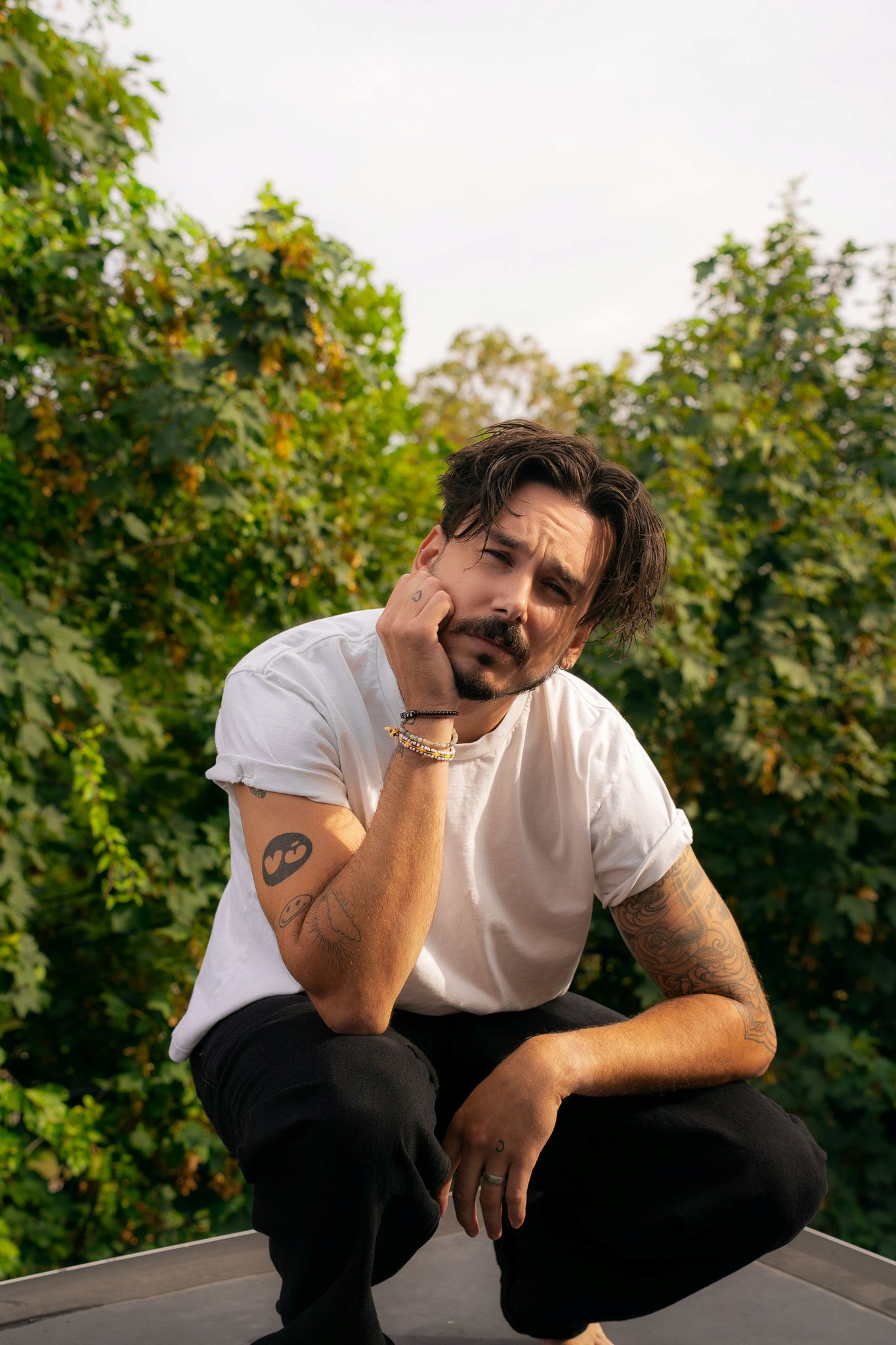 The artist tackles the winding and obstacle-filled path to stability and recovery from addiction on his earnest new EP